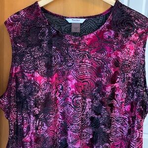 Tank Top Velvet Texture 2X